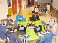 jan Computerles op de Jorai